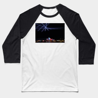 Sydney Opera House - Vivid Festival Baseball T-Shirt